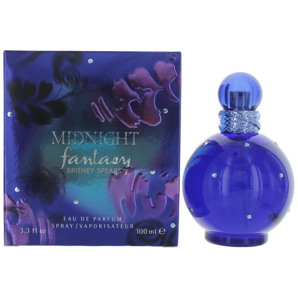 Fantasy Midnight by Britney Spears, 3.3 oz EDP Spray for Women GIFT